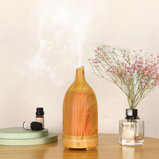 Creative Aroma Diffuser Wood Grain Hollow